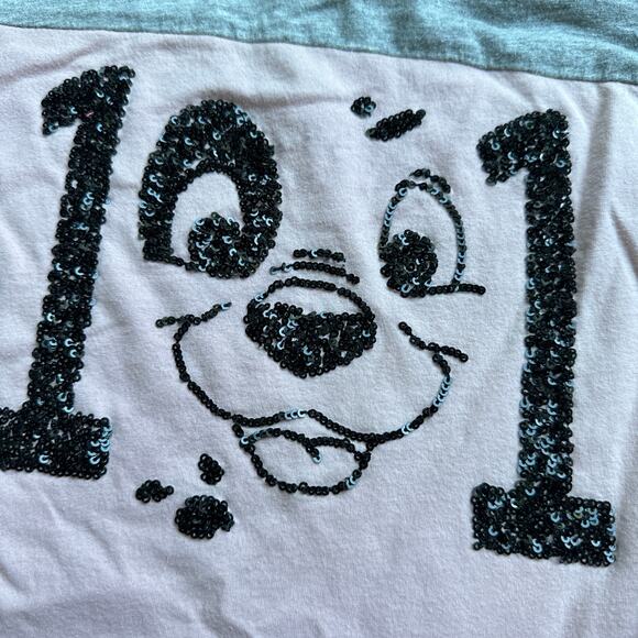 Gap Disney 101 Dalmatians Color Block Tee - Size XS - Picture 4 of 4